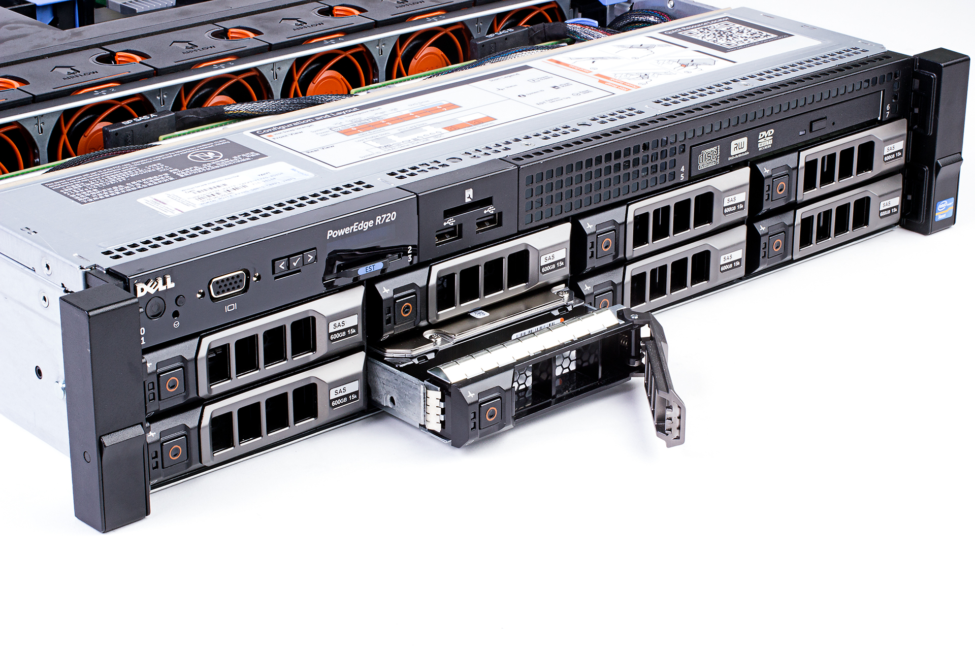 Dell Poweredge R720 Rear View Dell PowerEdge R720 | Czech-Server
