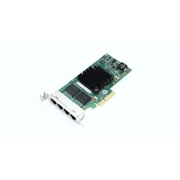 HP 366T Quad Port Gigabit RJ45 Ethernet Server Adapter PCIe x4 816551-001