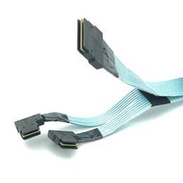 HPE Cable SAS Double-wide SFF-8087 Connector to 2x single SFF-8087 Angled 75cm 747559-001 784621-001